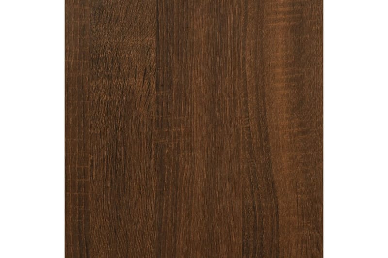 beBasic Garderob brun ek 90x52x200 cm konstruerat trä - Brown - Förvaring - Klädförvaring - Garderob & garderobssystem