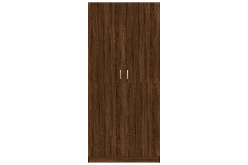 beBasic Garderob brun ek 90x52x200 cm konstruerat trä - Brown - Förvaring - Klädförvaring - Garderob & garderobssystem