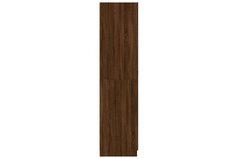 beBasic Garderob brun ek 90x52x200 cm konstruerat trä - Brown - Förvaring - Klädförvaring - Garderob & garderobssystem