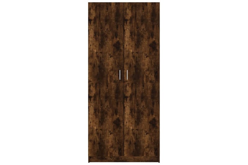 beBasic Garderob rökfärgad ek 80x52x180 cm konstruerat trä - Brown - Förvaring - Klädförvaring - Garderob & garderobssystem