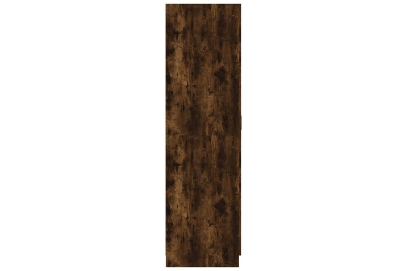 beBasic Garderob rökfärgad ek 80x52x180 cm konstruerat trä - Brown - Förvaring - Klädförvaring - Garderob & garderobssystem