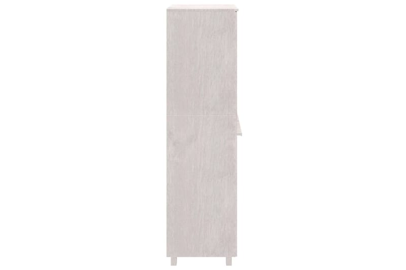 beBasic Garderob vit 89x50x180 cm massiv furu - White - Förvaring - Klädförvaring - Garderob & garderobssystem