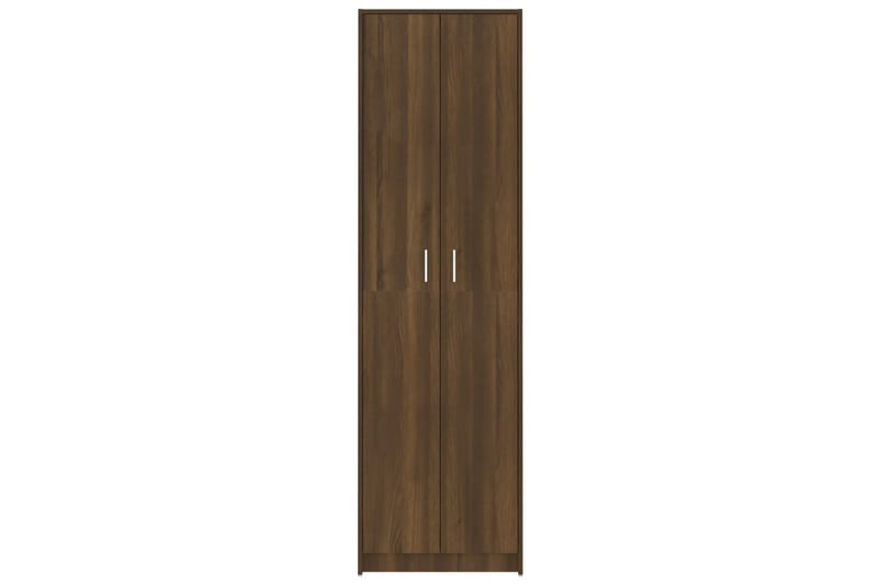 beBasic Hallgarderob brun ek 55x25x189 cm konstruerat trä - Brown - Förvaring - Klädförvaring - Garderob & garderobssystem