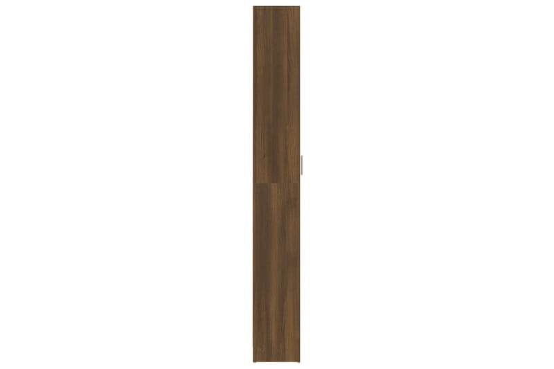 beBasic Hallgarderob brun ek 55x25x189 cm konstruerat trä - Brown - Förvaring - Klädförvaring - Garderob & garderobssystem