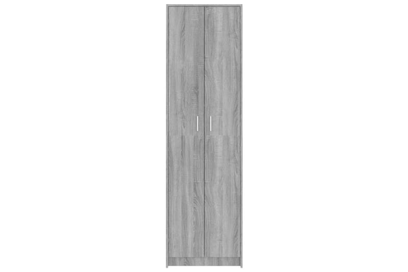 beBasic Hallgarderob grå sonoma 55x25x189 cm konstruerat trä - Grey - Förvaring - Klädförvaring - Garderob & garderobssystem