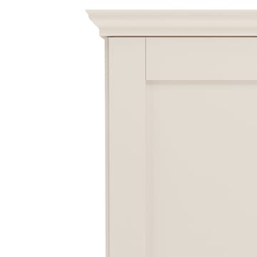 Binz Garderob 83x130 cm - Kashmirgräddvit - Förvaring - Klädförvaring - Garderob & garderobssystem