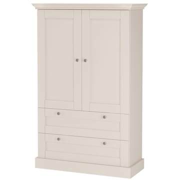 Binz Garderob 83x130 cm - Kashmirgräddvit - Förvaring - Klädförvaring - Garderob & garderobssystem