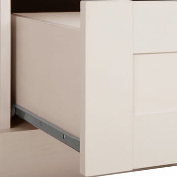 Binz Garderob 83x130 cm - Kashmirgräddvit - Förvaring - Klädförvaring - Garderob & garderobssystem