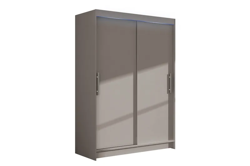 Biscayne Garderob 120x200 cm - Svart - Förvaring - Klädförvaring - Garderob & garderobssystem