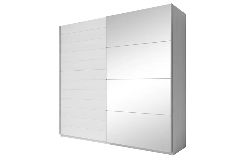 Bovera Garderob 61x200 cm - Askgrå - Förvaring - Klädförvaring - Garderob & garderobssystem