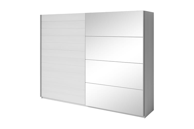 Bovera Garderob 61x270 cm, Askgrå