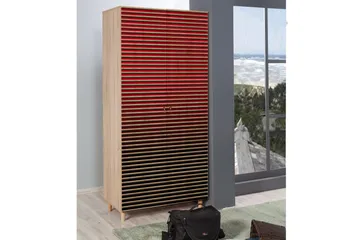 Brokind Garderob 90 cm - Brun - Förvaring - Klädförvaring - Garderob & garderobssystem