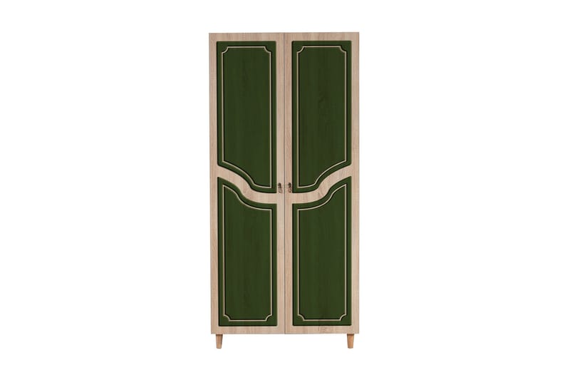 Brokind Garderob 90 cm - Brun - Förvaring - Klädförvaring - Garderob & garderobssystem