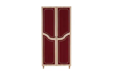 Brokind Garderob 90 cm - Brun - Förvaring - Klädförvaring - Garderob & garderobssystem