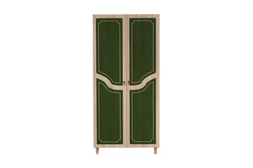 Brokind Garderob 90 cm - Brun - Förvaring - Klädförvaring - Garderob & garderobssystem