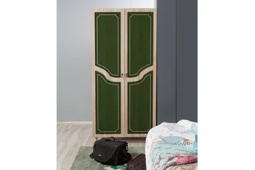 Brokind Garderob 90 cm - Brun - Förvaring - Klädförvaring - Garderob & garderobssystem