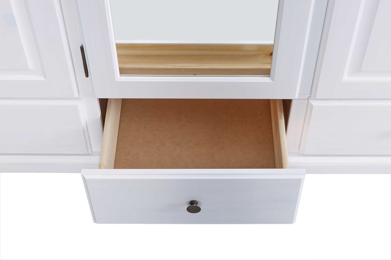 Cabell Garderob 150 cm - Trä/Vit - Förvaring - Klädförvaring - Garderob & garderobssystem