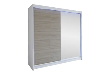 Canderbury Garderob m. Spegel 180x215 cm