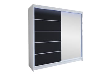 Canderbury Garderob m. Spegel 180x215 cm