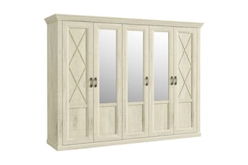 Casique Garderob 65x268 cm - Vit - Förvaring - Klädförvaring - Garderob & garderobssystem