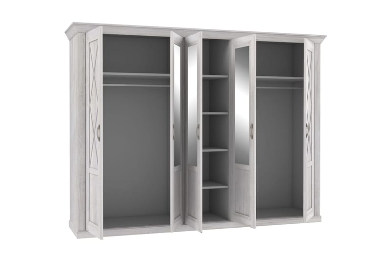 Casique Garderob 65x268 cm - Vit - Förvaring - Klädförvaring - Garderob & garderobssystem