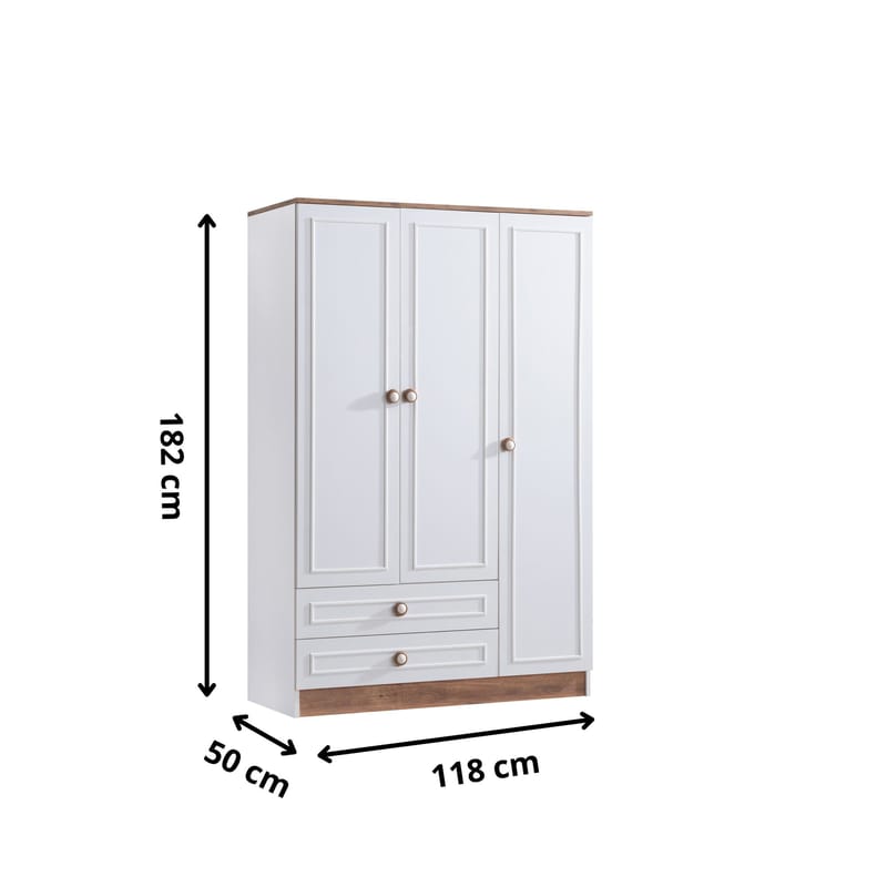Chaing Garderob 118 cm - Förvaring - Klädf örvaring - Garderob & garderobssystem - Klädskåp & fristående garderob