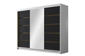 Cinerea Garderob med Spegel 250x215 cm