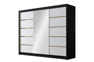 Cinerea Garderob med Spegel 250x215 cm