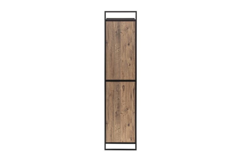 Collinner Garderob 52x64 med Spegel 4 Skåp - Natur - Förvaring - Klädförvaring - Garderob & garderobssystem