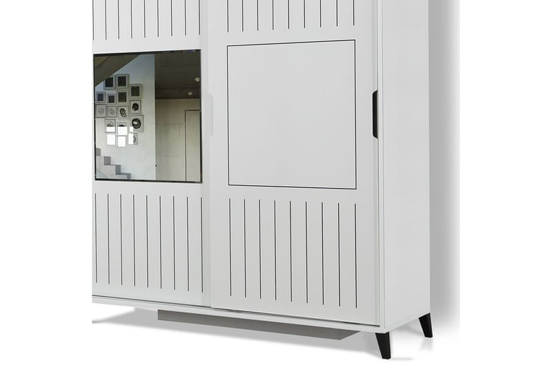 Comfortale Garderob 120 - Vit - Förvaring - Klädförvaring - Garderob & garderobssystem