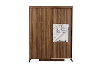 Comfortale Garderob 130 - Valnöt - Förvaring - Klädförvaring - Garderob & garderobssystem