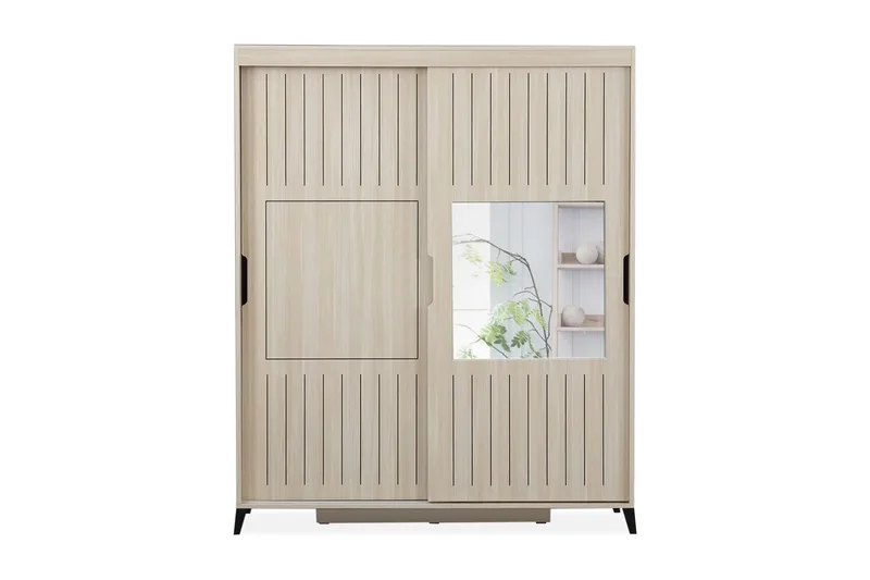 Comfortale Garderob 150, Ljus Trä