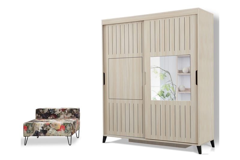 Comfortale Garderob 150 - Ljus Trä - Förvaring - Klädförvaring - Garderob & garderobssystem