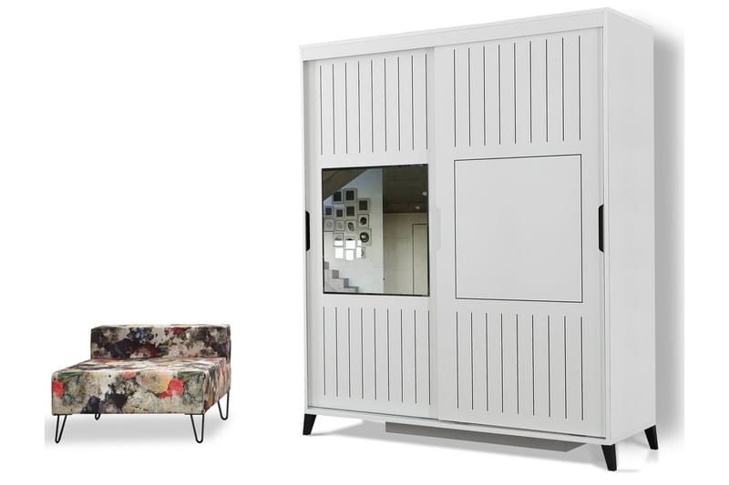 Comfortale Garderob 150 - Vit - Förvaring - Klädförvaring - Garderob & garderobssystem