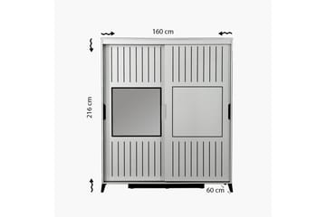 Comfortale Garderob 160 - Ljus Trä - Förvaring - Klädförvaring - Garderob & garderobssystem