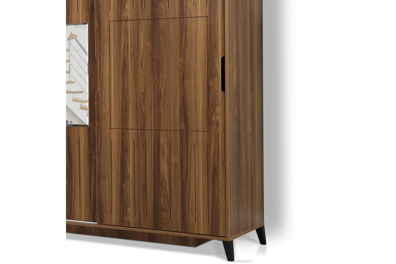 Comfortale Garderob 160 - Valnöt - Förvaring - Klädförvaring - Garderob & garderobssystem