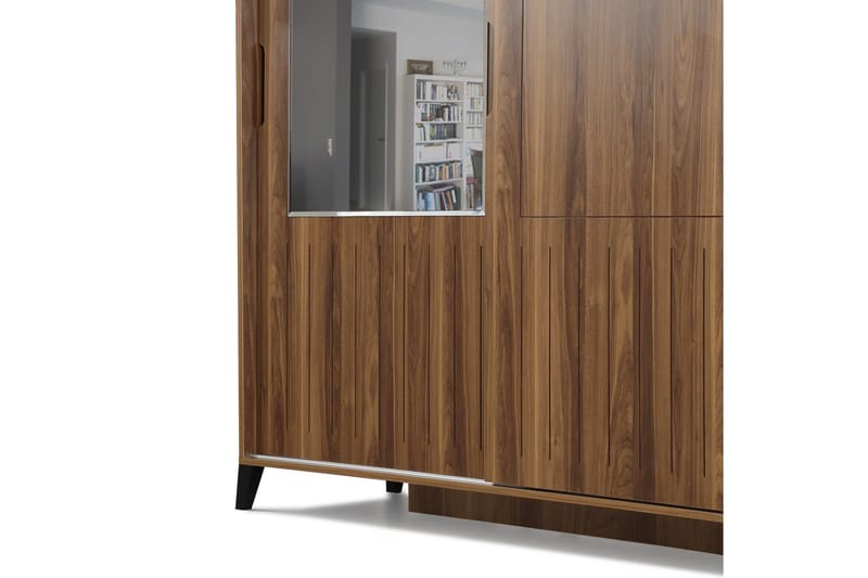 Comfortale Garderob 160 - Valnöt - Förvaring - Klädförvaring - Garderob & garderobssystem
