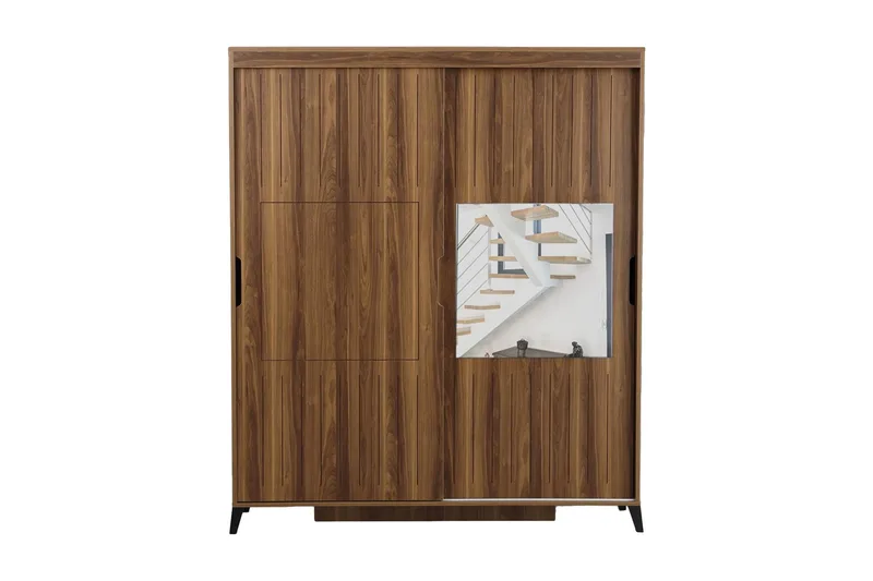 Comfortale Garderob 180, Valnöt