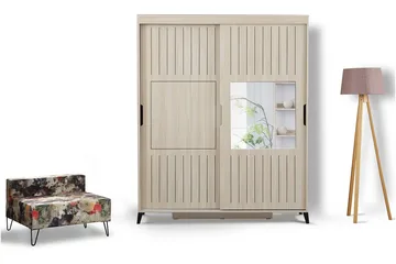 Comfortale Garderob 190 - Ljus Trä - Förvaring - Klädförvaring - Garderob & garderobssystem