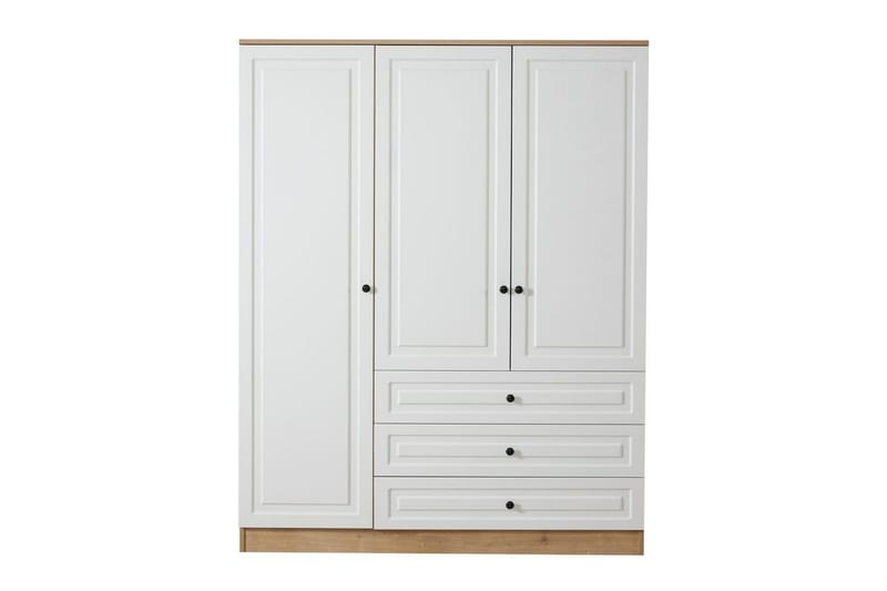 Comfortale Garderob 52x150 cm - Svart/Mörkfärgat trä - Förvaring - Klädförvaring - Garderob & garderobssystem