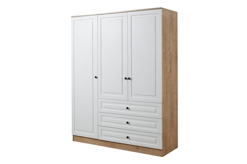 Comfortale Garderob 52x150 cm - Svart/Mörkfärgat trä - Förvaring - Klädförvaring - Garderob & garderobssystem