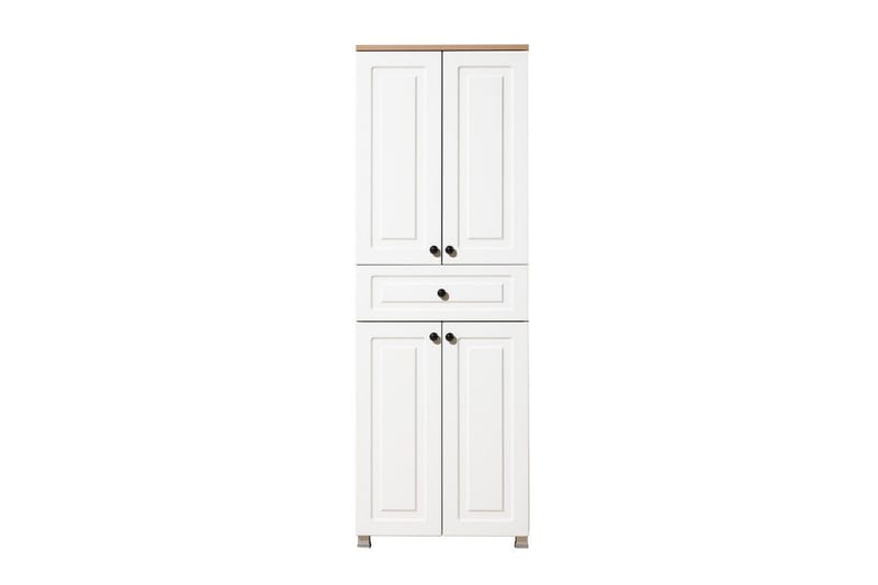 Comfortale Garderob 60x175 cm - Svart/Mörkfärgat trä - Förvaring - Klädförvaring - Garderob & garderobssystem
