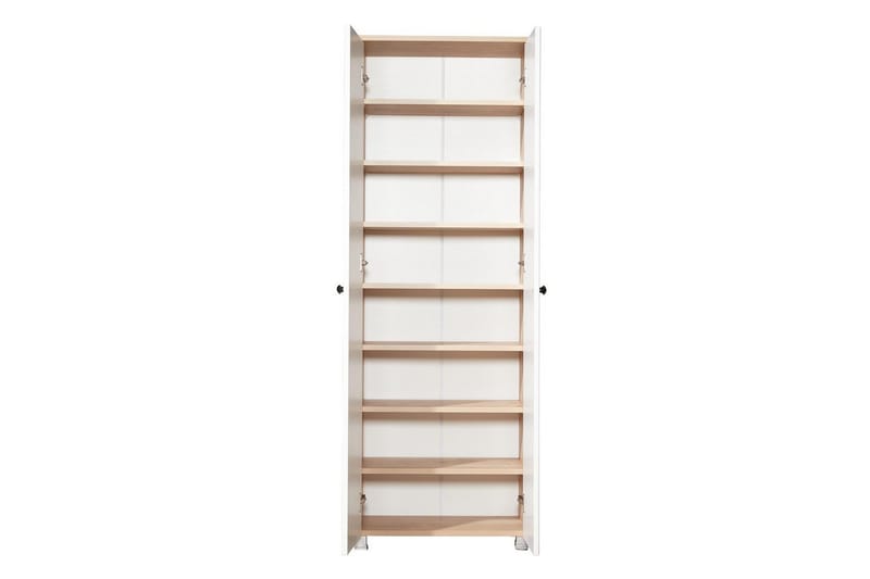 Comfortale Garderob 60x175 cm - Svart/Mörkfärgat trä - Förvaring - Klädförvaring - Garderob & garderobssystem