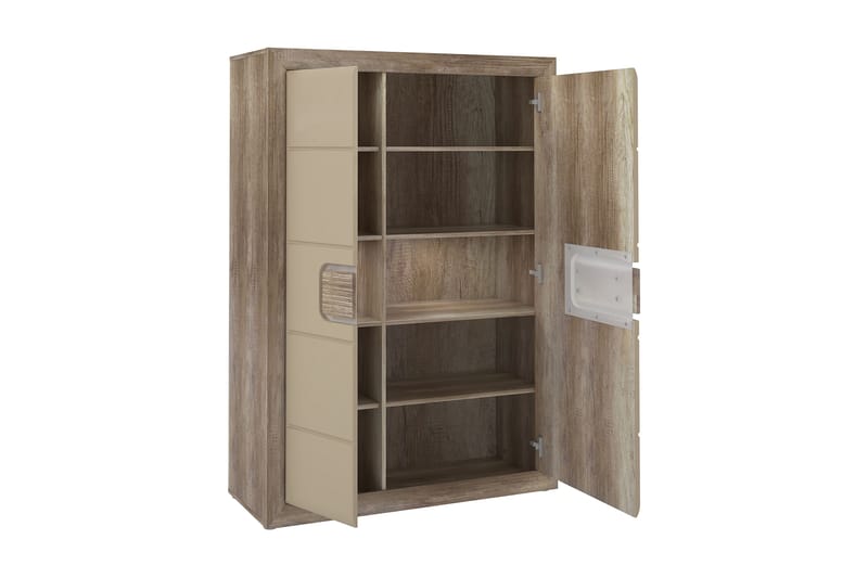 Corlius Garderob 42x109 cm - Beige/Brun - Förvaring - Klädförvaring - Garderob & garderobssystem