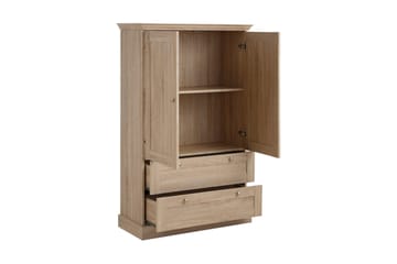 Dareia Garderob 85 cm - Brun - Förvaring - Klädförvaring - Garderob & garderobssystem