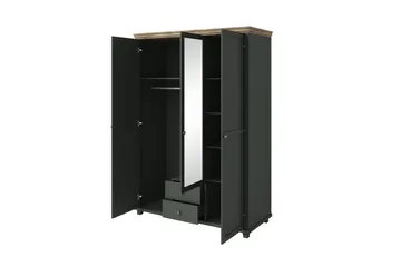 Doade Garderob 42x90 cm - Grön|Natur - Förvaring - Klädförvaring - Garderob & garderobssystem