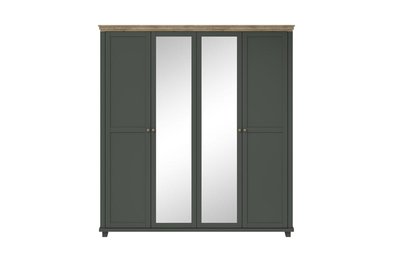 Doade Garderob 62x108 cm - Grön|Natur - Förvaring - Klädförvaring - Garderob & garderobssystem