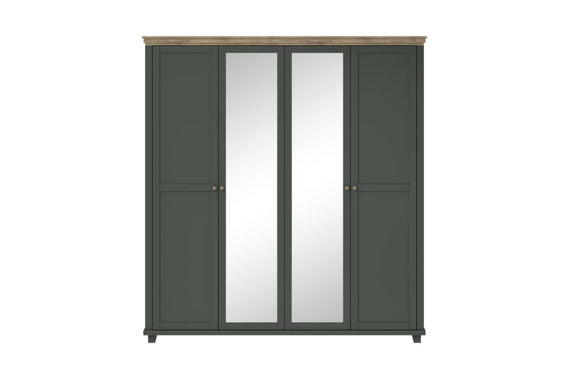 Doade Garderob 62x108 cm - Grön|Natur - Garderob & garderobssystem - Klädskåp & fristående garderob