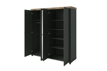 Doade Garderob 62x108 cm - Grön|Natur - Förvaring - Klädförvaring - Garderob & garderobssystem