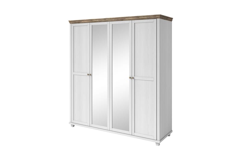 Doade Garderob 62x154 cm - Askgrå|Natur - Förvaring - Klädförvaring - Garderob & garderobssystem